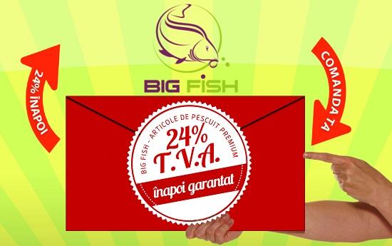 TVA inapoi la Big Fish in perioada 23 ianuarie - 22 februarie 2015